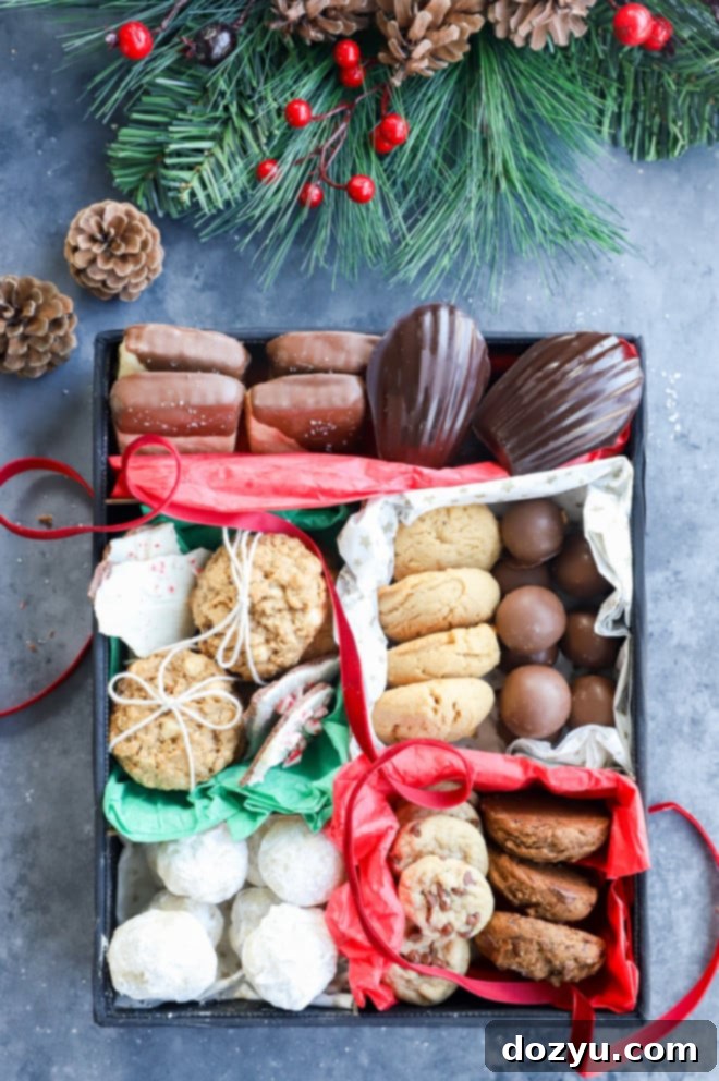 Mükemmel Yılbaşı Kurabiye Kutusu Nasıl Hazırlanır 14 Christmas cookie box picture with ribbon