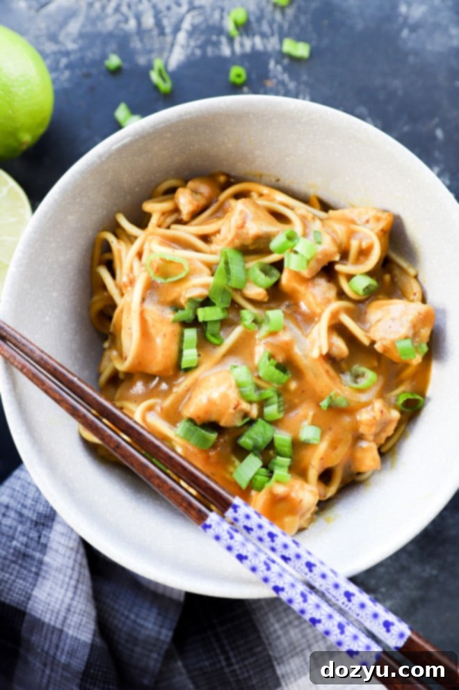 Hearty Golden Curry Udon 7 Japanese noodles in a bowl with creamy sauce