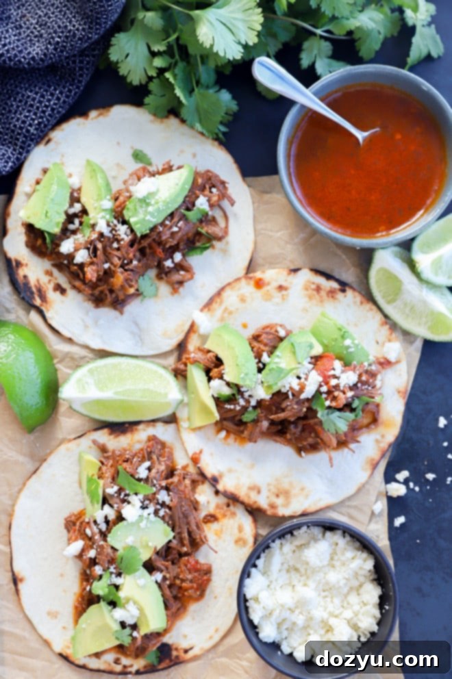image of meat tortillas and toppings
