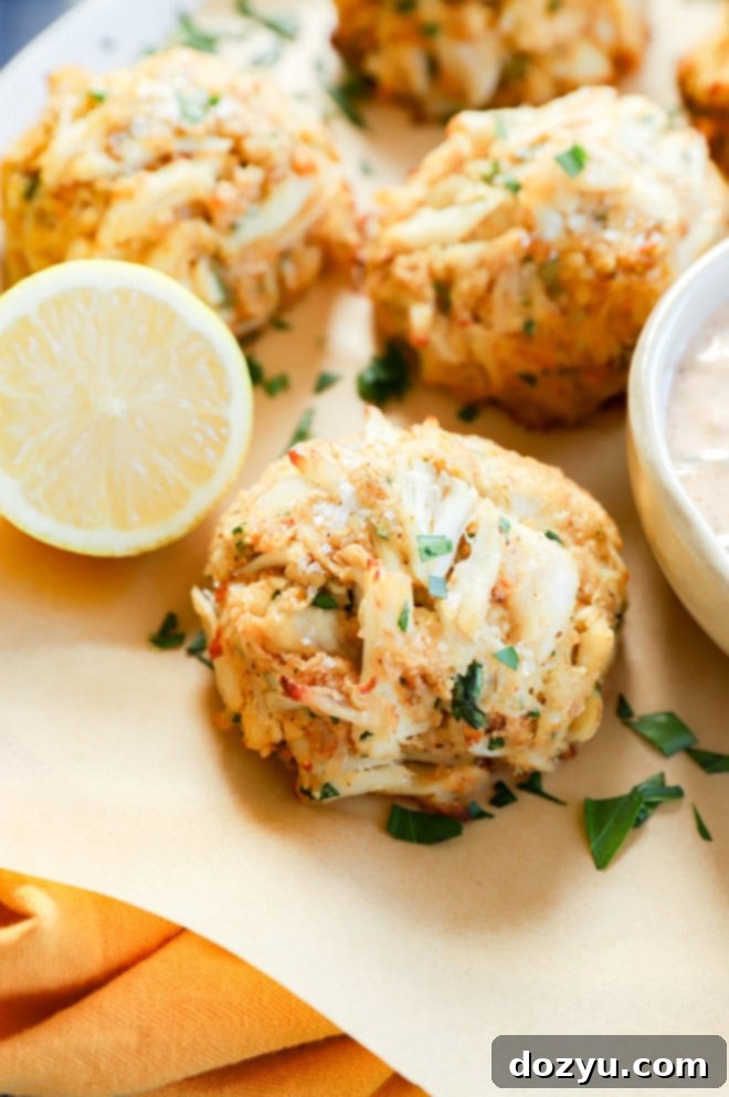 easy seafood appetizer with lemons and fresh parsley