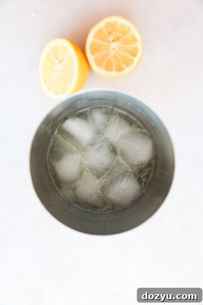 Sip on Perfection: The Bee's Knees Cocktail 3 making a bees knees cocktail in a cocktail shaker