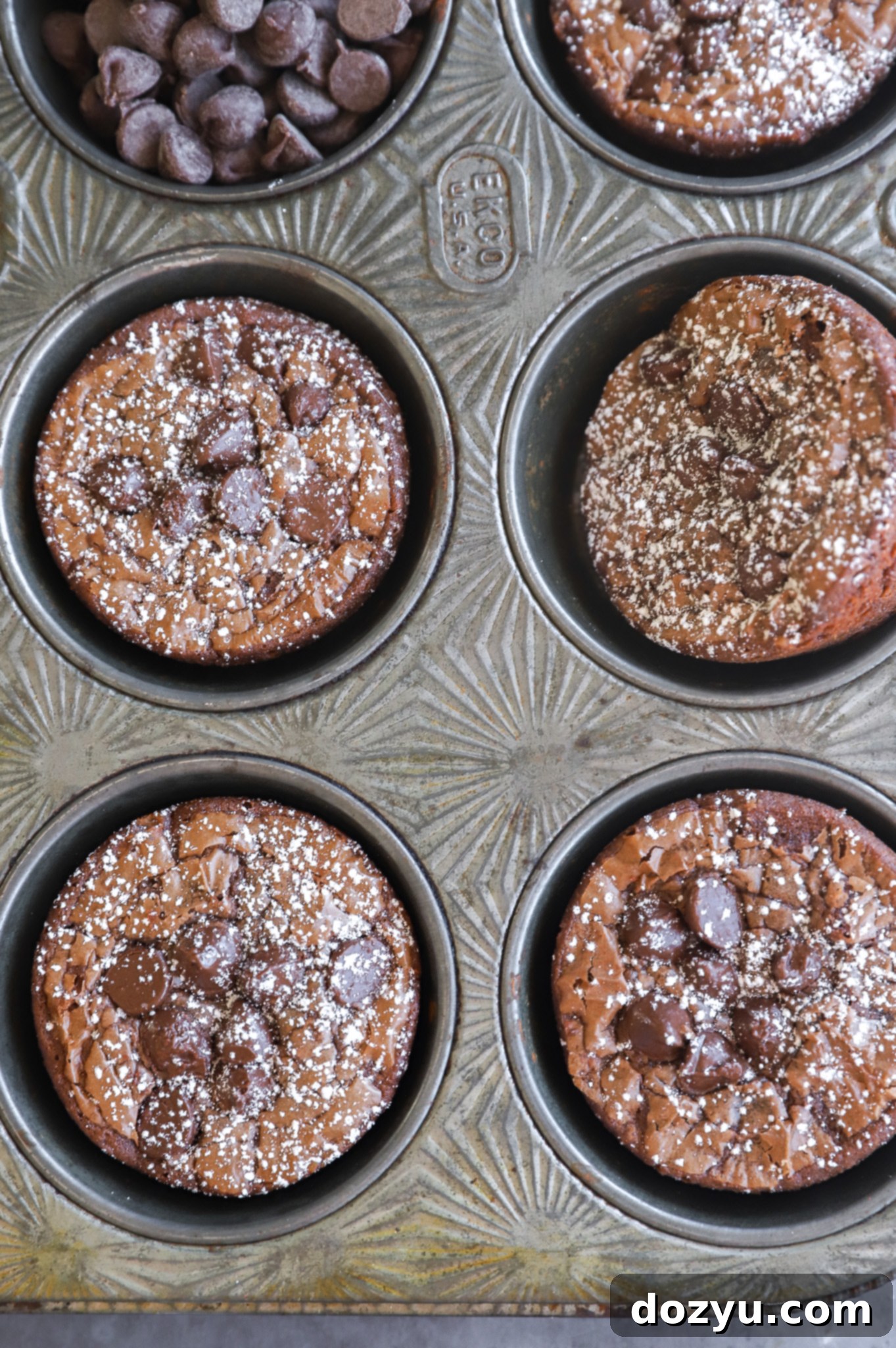 Image of cake bites in muffin tin
