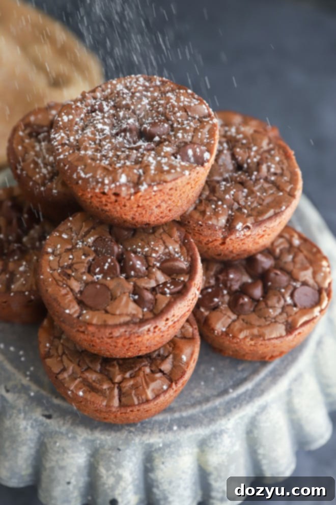 Image of nutella cake bites stacked on a cake stand